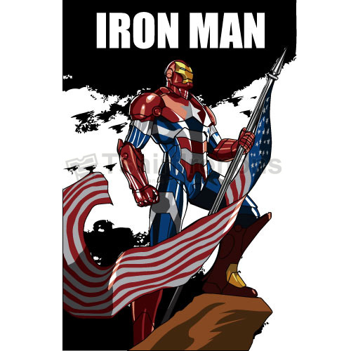 Iron Man T-shirts Iron On Transfers N4568 - Click Image to Close